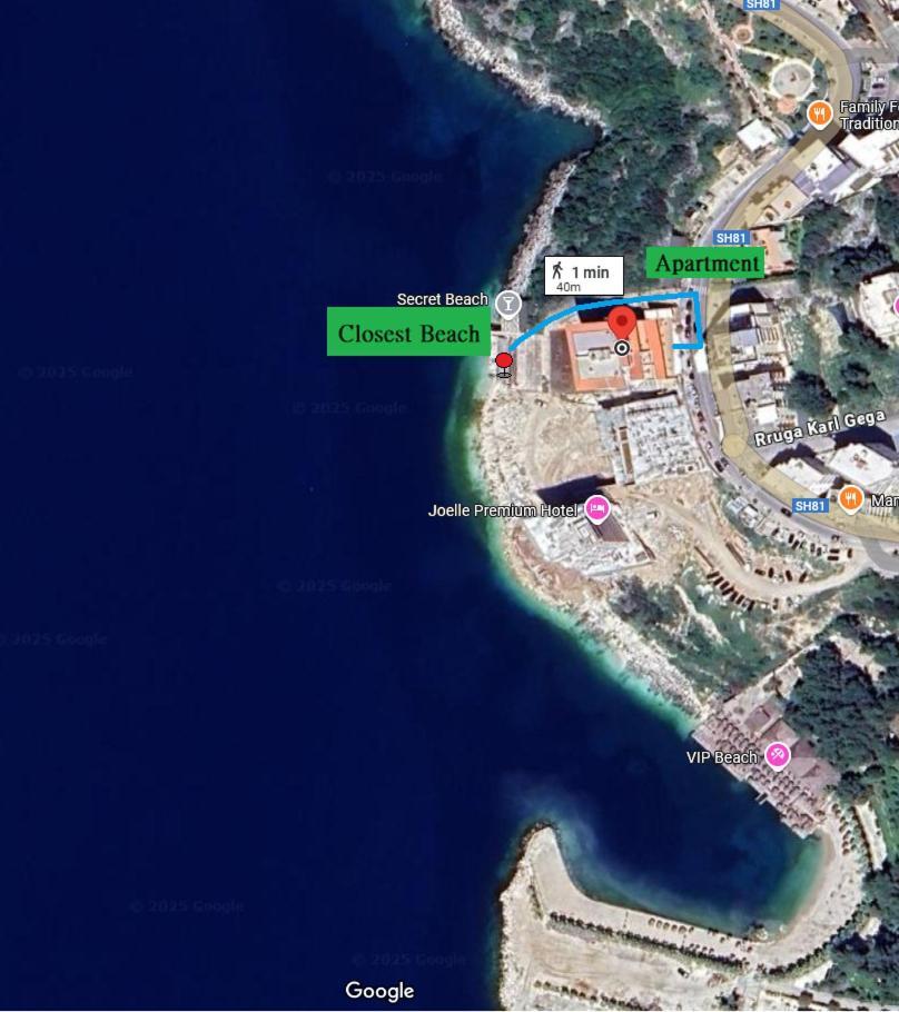 Sail Ocean View Apartments Sarande Exterior photo